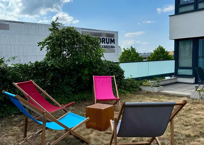 Lägenhet Karolina - 4kk, Garden Terrace, Free Parking Ostrava